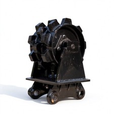 305 Compaction Wheel 3 Ton Mini Excavator Double Drum for CAT 305 Attachment