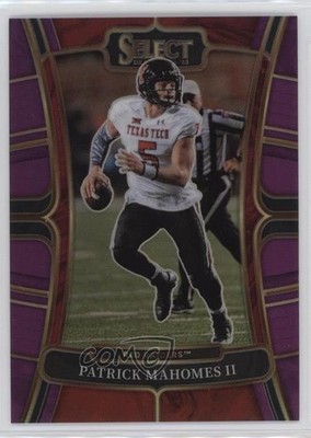 2023 Select Draft Picks Concourse Purple Prizm 58/75 Patrick Mahomes II #26 o7m