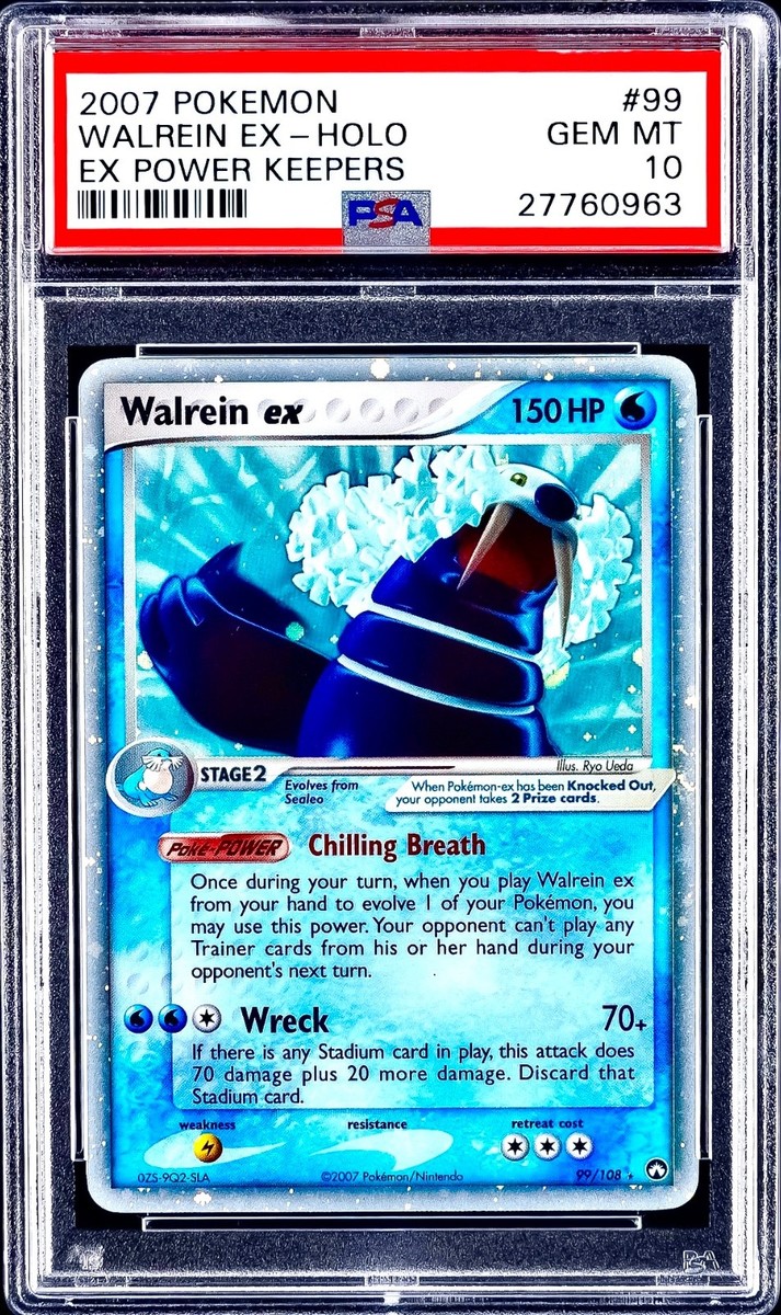 Walrein EX POWER KEEPERS POKEMON GEM MINT PSA 10 | eBay