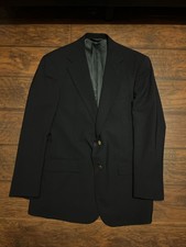 Vintage Polo Ralph Lauren Black Tuxedo Dinner Jacket Coat Mens Size 41