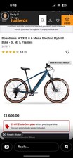 Boardman MTX 8.6 Hybrid Road Mountain Bike Unisex Adult size L brand new boxed