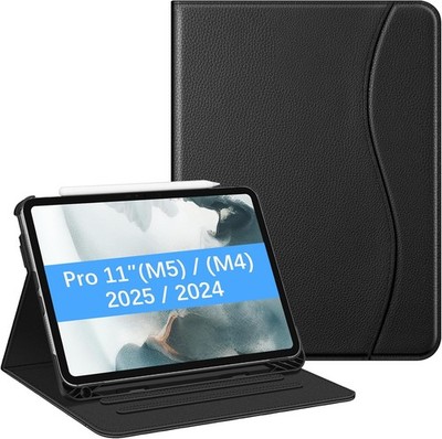Folio Case for iPad Pro 11-inch (M5) 2025 / (M4) 2024 - Protective Cover with St