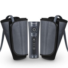 Leg Massager for Circulation and Pain , Compression Calf Massager with 2 Mode...