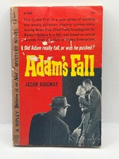 ADAM'S FALL by Jason Ridgway vintage 1960 Permabook paperback