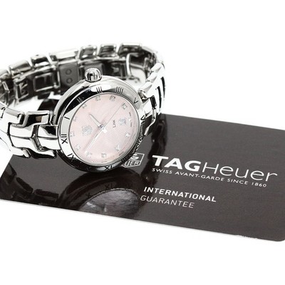 TAG HEUER Link WAT1415.BA0954 11P Diamond Date pink Dial Quartz
