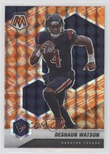2021 Panini Mosaic Reactive Orange Mosaic Prizm Deshaun Watson #85 00yf