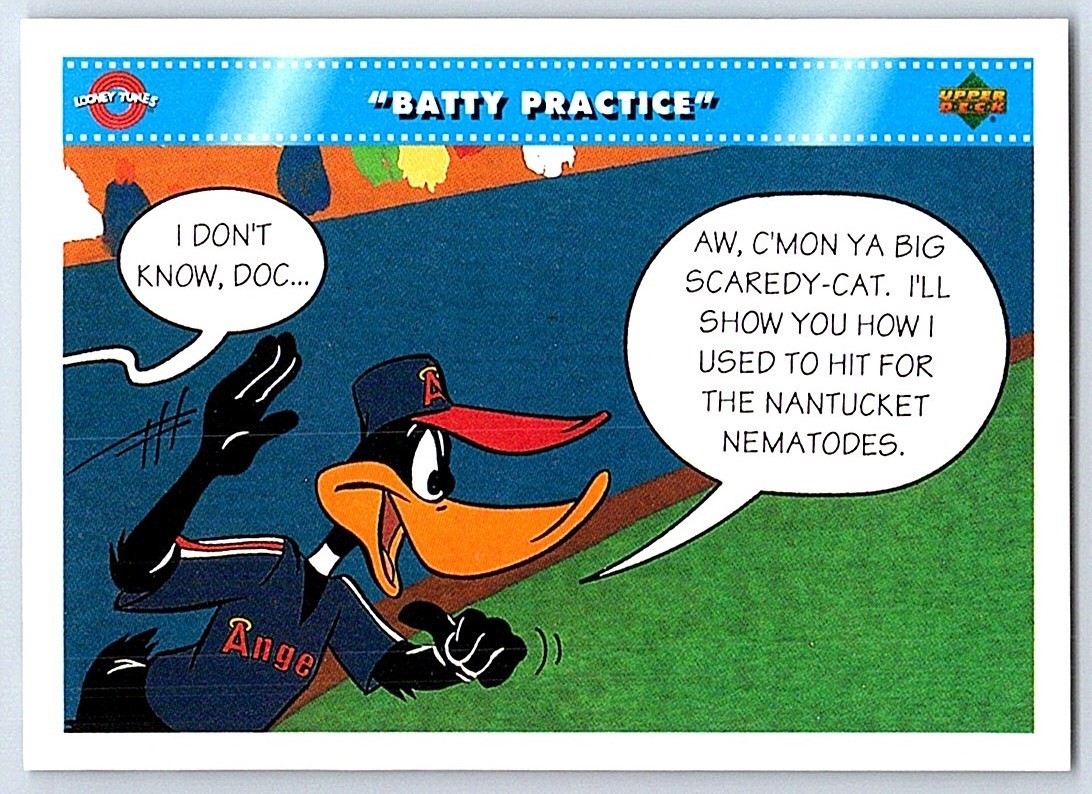 1992 Upper Deck Comic Ball 3 Batty Practice #39