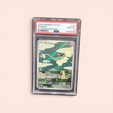 Pokemon 2024 Temporal Forces Drampa Illustration Rare #184/162 Psa 10 on eBay