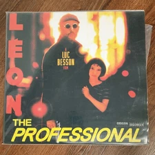 The Professional LASERDISC LEON JEAN RENO NATALIE PORTMAN LUC BESSON HTF OOP 