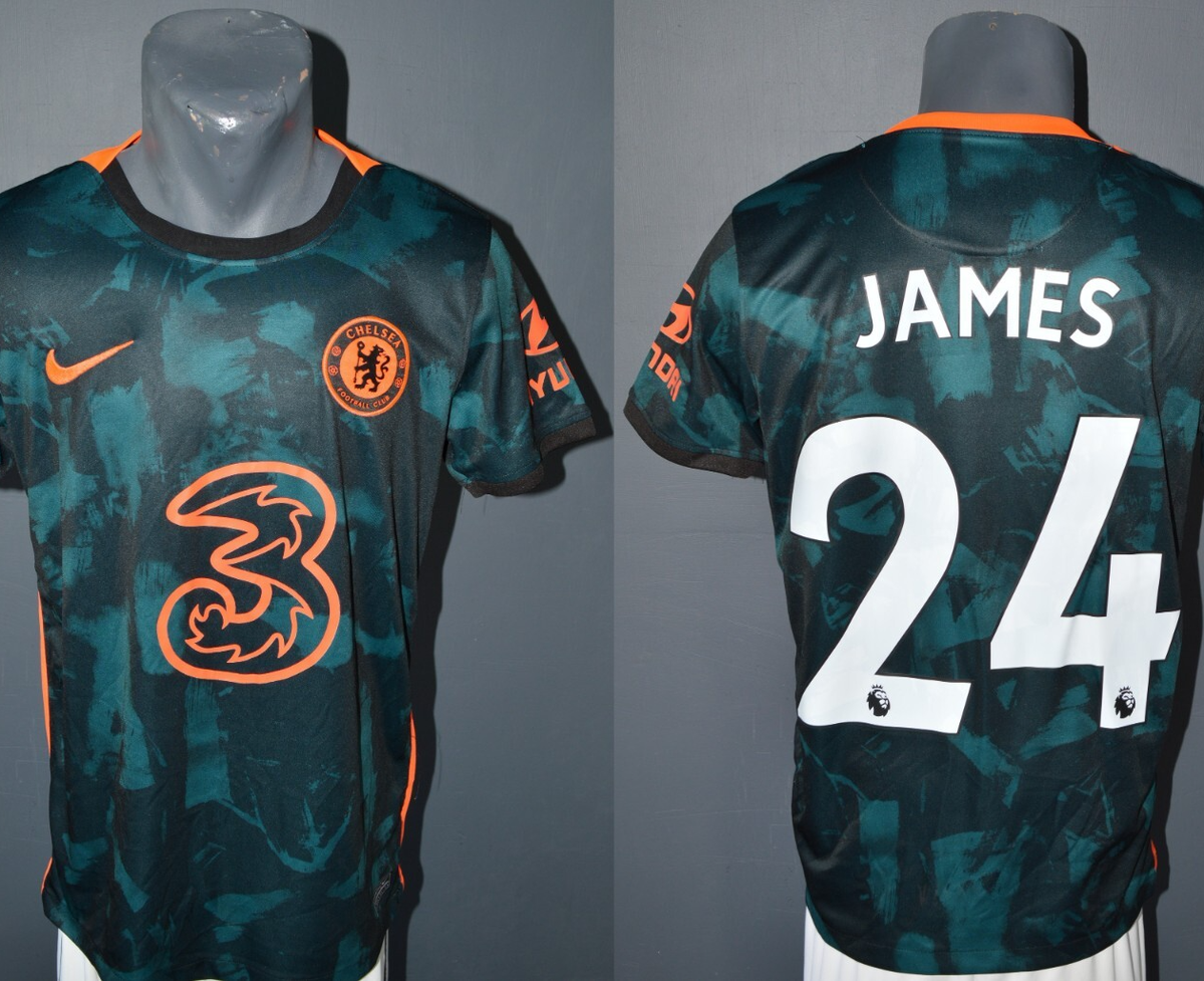 Chelsea James Jersey 2021/2022 Third Football Soccer Shirt Mens