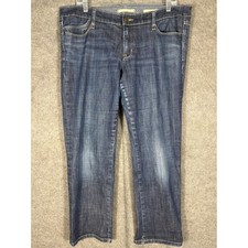 Gap 1969 Limited Edition Womens Blue Straight Leg Jeans Dark Wash Size 14R 58136