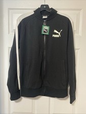 Puma ICONIC T7 TRACK JACKET 599898 01 Size S BLACK/WHITE Brand New