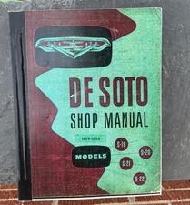 1955 Desoto Shop Manual S-19 S-20 S-21 S-22 Factory Service Manual Oem Chrysler