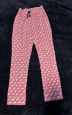 Vineyard Vines Girls Pink Whale Print Legging Medium 10-12