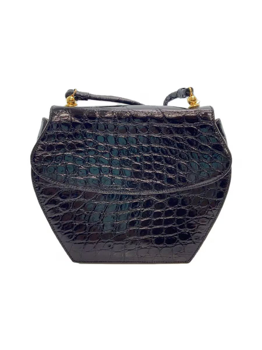 GUCCI Black Leather Shoulder Bag 001-2174-1082