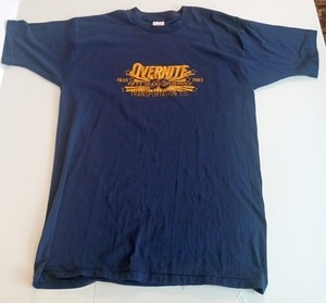 Overnite Transportation 50 Years of Service 1935 - 1985 T Shirt 2XL Trucking