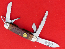 Camillus USA .30-06 Classic Cartridge Series C-4 camp scouts Knife mint