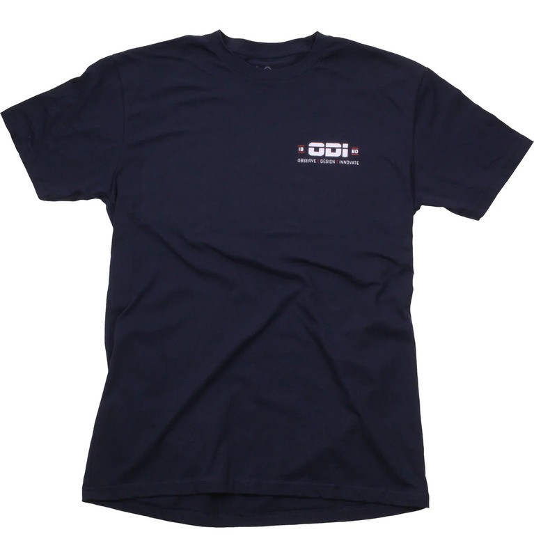 Tee shirt ODI établi en coton bio gris chiné pour homme
