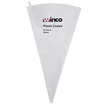 Ateco PBC-24 Pastry Bag - Plastic Coated 15-1/2''Wx24''H