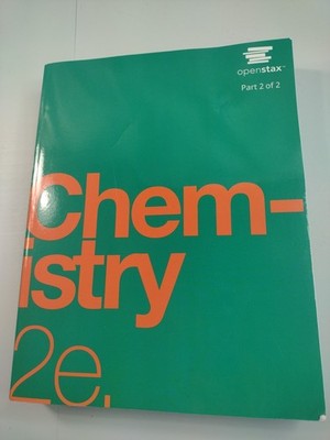 Chemistry 2e OpenStax Part 2 of 2 Only Trade Paperback Volume 2 Book Textbook