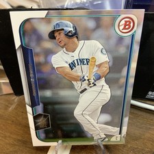 MIKE ZUNINO #36 2015 Bowman Baseball Seattle Mariners