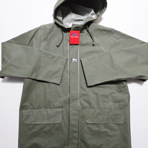 Helly Hansen HH Workwear Men's Small Green Impertech Waterproof Mobility Jacket - Picture 9 of 17