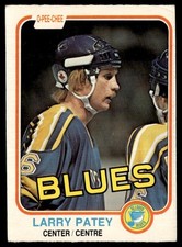 1981-82 O-Pee-Chee Larry Patey St. Louis Blues #303