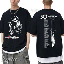 Scream 7 30th Anniversary Kill Tour Movie Fan T-Shirt Horror Tee
