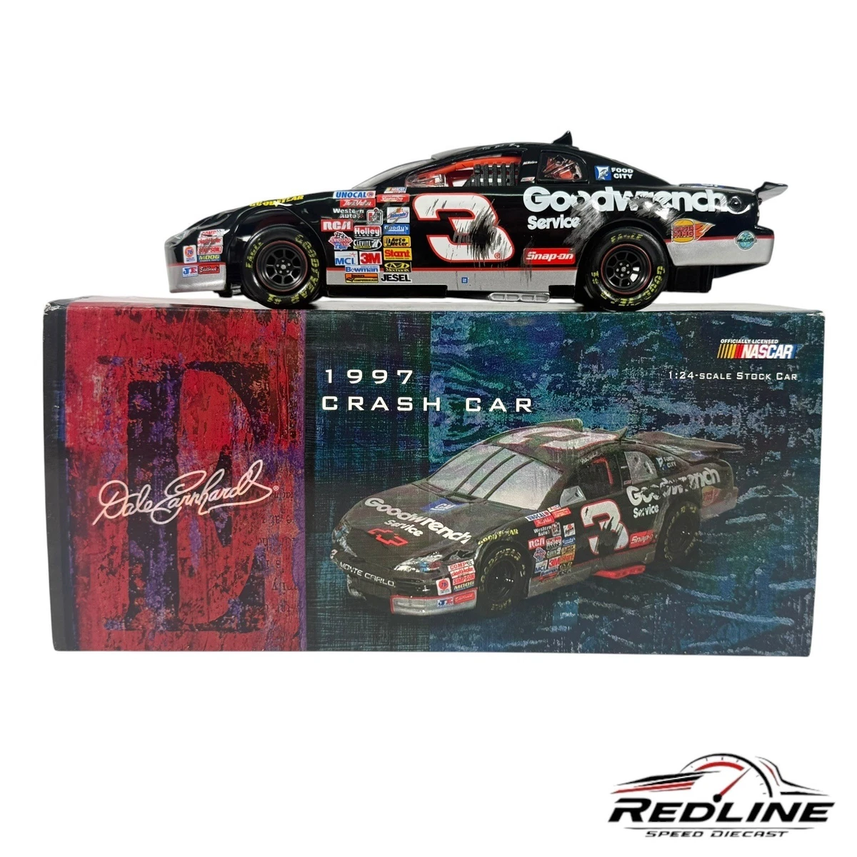 Dale Earnhardt Diecast Racing Cars 1:24 1997 Vehicle Year for sale