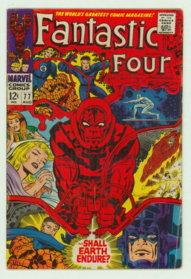 Fantastic Four #77 Marvel Comics FN Plus - Key Issue