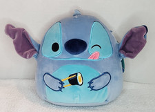 8" DISNEY Original Squishmallows Stitch w/Tag, Plush Tot