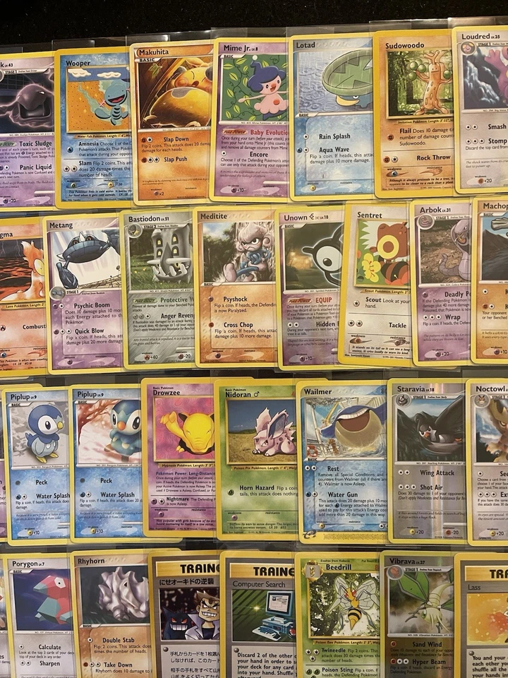 Pokémon Tcg Vintage Card Lot (70 NM/LP) WOTC, Ex, D&P, Platinum, Neo, Rares, - Image 2 of 4