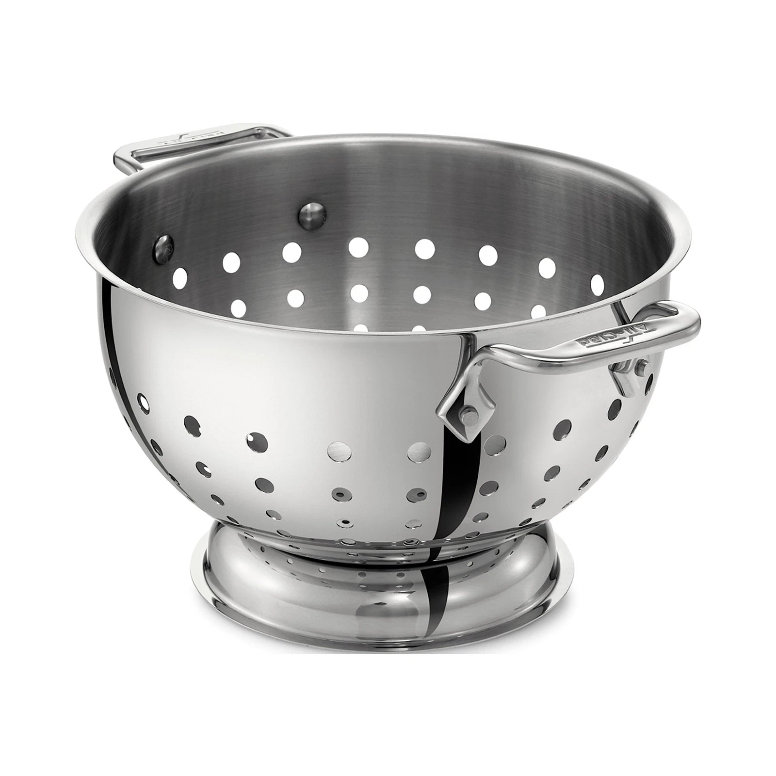 All-Clad Tools and Accessories Stainless Steel Colander 5 Quart Strainer, Pasta