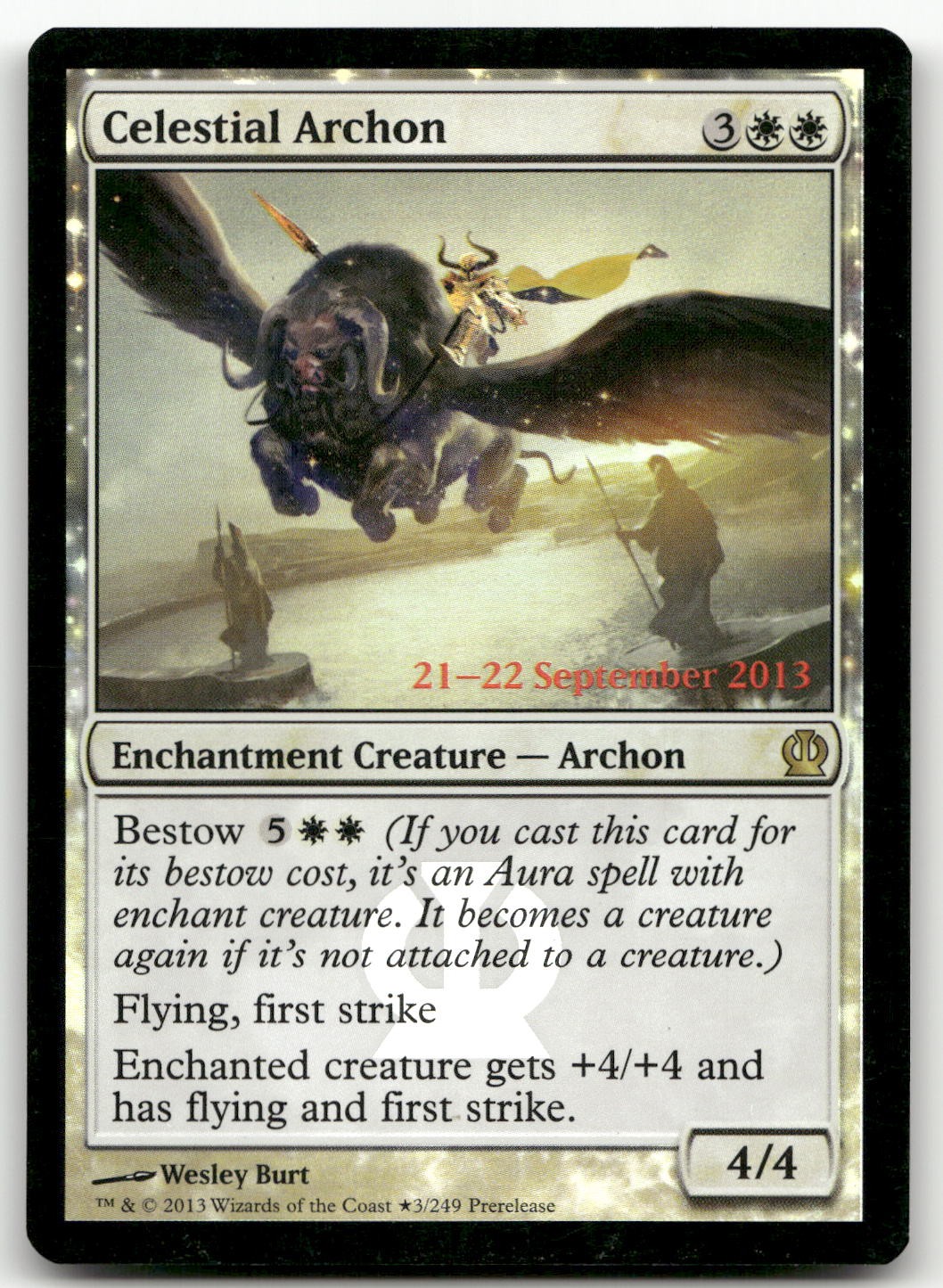 Celestial Archon #3 (Foil) (LP) Prerelease Cards PRE Magic MTG