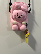 BTS bt21 Cooky small thin strap crossbody plush bag, new with tags 