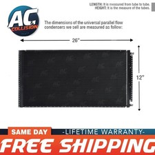 Universal Condenser Parallel Flow 12 X 26 O-ring 6 And 8 Ac Ac