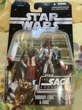 Star Wars Saga Collection NABRUN LEIDS & KABE sealed Figures Cantina Aliens 3.75