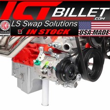 Ict Billet Ls Truck Factory Location Ac Compressor Bracket Kit