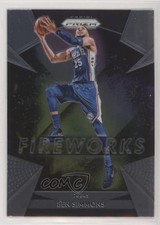 2018-19 Panini Prizm Fireworks Ben Simmons #22 0aa1