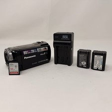 Panasonic HC-V520 Handheld High Definition WiFi Camcorder - Black w/ Accessories