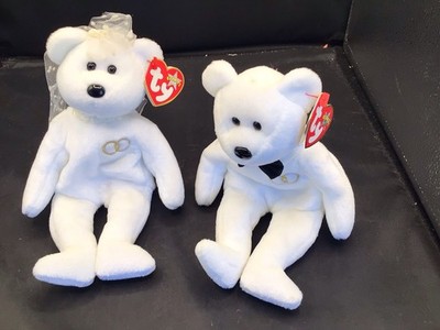 2 Beanie babies ty Mrs und Mr