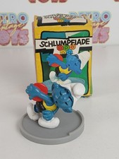 PUFFO DISCOVOLO SCHLUMPFIADE PEYO PUFFI MINI FIGURE  GERMANY SCHLEICH