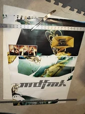 MDFMK 2000 original 2-sided KMFDM PROMO poster