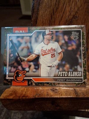 Pete Alonso 2026 Topps Series 2 Baseball SSP Camo /25 #400