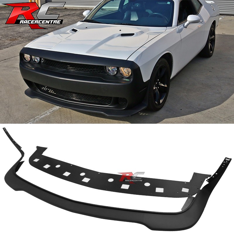 Fit 15-23 Dodge Challenger Hellcat Style Front Bumper Lip PP