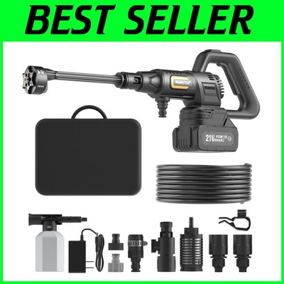 #ad Battery Powered Pressure Washer 6 in 1 Nozzle $211.35
