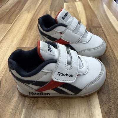 REEBOK Classic Royal Jogger Retro Sneakers Kids Toddler Sz 5 Red White Blue USA