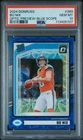 2024 Panini Donruss Bo Nix #369 Optic Preview-Blue Scope PSA 10 Gem Mint