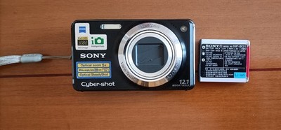 SONY Cyber-shot 12,1 Mega Pixel für Ersatzteile, da Schrift ausgeht Schaltet Ein Und Ein