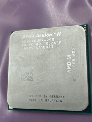 AMD Athlon II X4 640 3.0GHz Quad-Core CPU Processor ADX640WFK42GM Socket AM3